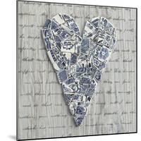 Ceramic Heart 01-Tom Quartermaine-Mounted Giclee Print