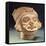 Ceramic Human Head Originating from Rio Iscuande-null-Framed Stretched Canvas