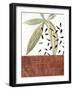 Ceramic Leaves IV-Renée Stramel-Framed Art Print