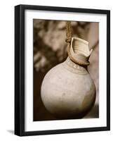 Ceramic Pot in Nizwa Fort, Oman-John Warburton-lee-Framed Photographic Print