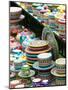 Ceramic Souvenirs, Positano, Amalfi Coast, Campania, Italy-Walter Bibikow-Mounted Photographic Print