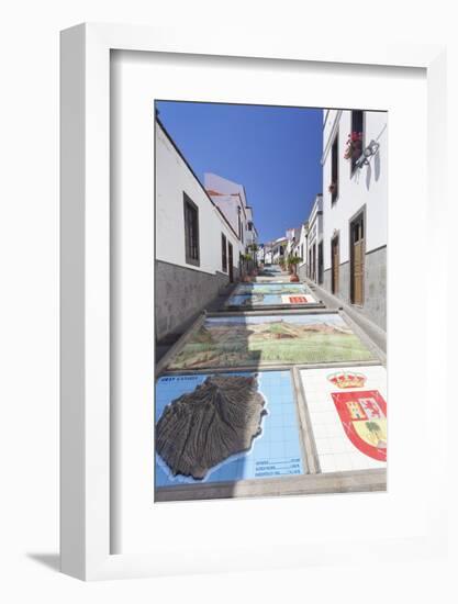 Ceramic Tiles Showing Parts of the Canary Islands-Markus Lange-Framed Photographic Print