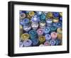 Ceramics for Sale in the Souk in the Medina, Marrakesh, Morocco, North Africa, Africa-Lee Frost-Framed Photographic Print