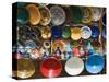 Ceramics for Sale, Souk, Medina, Marrakech (Marrakesh), Morocco, North Africa-Nico Tondini-Stretched Canvas