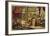 Ceramics Manufacturing-null-Framed Giclee Print