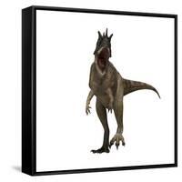 Ceratosaurus Dinosaur from the Jurassic Period-null-Framed Stretched Canvas
