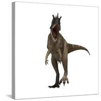 Ceratosaurus Dinosaur from the Jurassic Period-null-Stretched Canvas