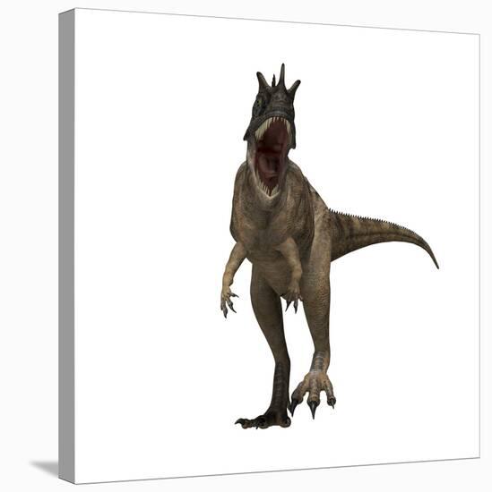 Ceratosaurus Dinosaur from the Jurassic Period-null-Stretched Canvas