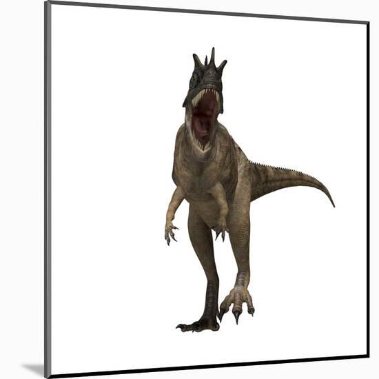 Ceratosaurus Dinosaur from the Jurassic Period-null-Mounted Art Print