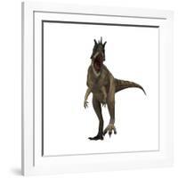 Ceratosaurus Dinosaur from the Jurassic Period-null-Framed Art Print