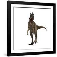 Ceratosaurus Dinosaur from the Jurassic Period-null-Framed Art Print