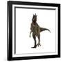 Ceratosaurus Dinosaur from the Jurassic Period-null-Framed Art Print