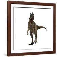 Ceratosaurus Dinosaur from the Jurassic Period-null-Framed Art Print