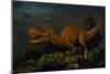 Ceratosaurus Was a Large Predatory Dinosaur from the Late Jurassic Period-null-Mounted Art Print