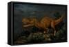 Ceratosaurus Was a Large Predatory Dinosaur from the Late Jurassic Period-null-Framed Stretched Canvas