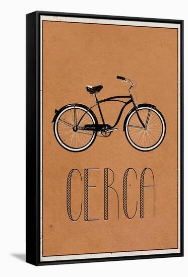 Cerca (Italian - Explore)-null-Framed Stretched Canvas
