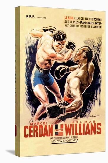 Cerdan vs. Williams-null-Stretched Canvas