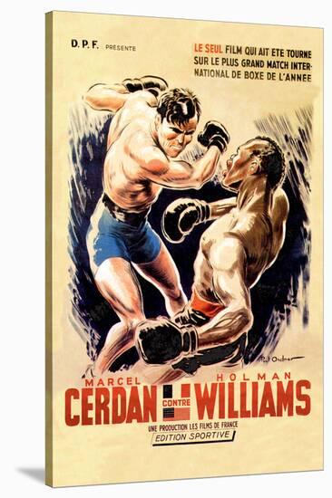 Cerdan vs. Williams-null-Stretched Canvas