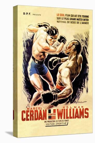 Cerdan vs. Williams-null-Stretched Canvas