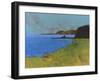 Ceredigion Cliffs-Paul Bailey-Framed Art Print