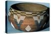 Ceremonial Basket, North American Indian-null-Stretched Canvas