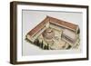 Ceremonial Circular Tholos and Temple of Asclepius, Epidaurus, 4th Century Bc-null-Framed Giclee Print