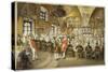 Ceremonial Dinner in the Palace of the Facets in the Moscow Kremlin, 1883-1895-Mihaly Zichy-Stretched Canvas