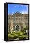 Ceremonial Facade, Palacio De Queluz, Lisbon, Portugal, South West Europe-Neil Farrin-Framed Stretched Canvas