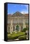 Ceremonial Facade, Palacio De Queluz, Lisbon, Portugal, South West Europe-Neil Farrin-Framed Stretched Canvas