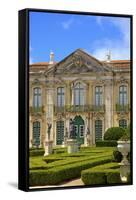 Ceremonial Facade, Palacio De Queluz, Lisbon, Portugal, South West Europe-Neil Farrin-Framed Stretched Canvas