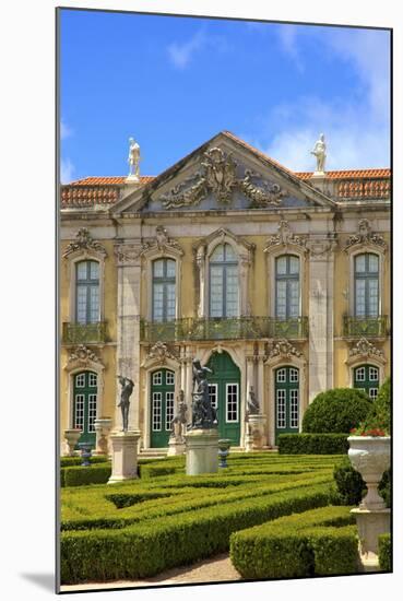 Ceremonial Facade, Palacio De Queluz, Lisbon, Portugal, South West Europe-Neil Farrin-Mounted Photographic Print