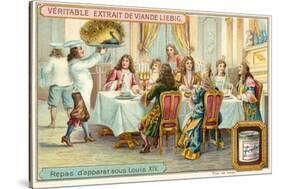 Ceremonial Feast under Louis XIV of France-null-Stretched Canvas