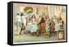 Ceremonial Feast under Louis XIV of France-null-Framed Stretched Canvas