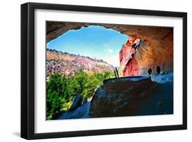 Ceremonial Kiva-George Oze-Framed Photographic Print