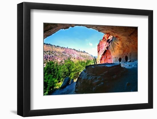 Ceremonial Kiva-George Oze-Framed Photographic Print