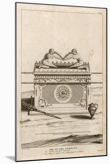 Ceremonial Objects: The Ark of the Covenant Containing the Tables of the Law-F. Van Bleyswyck-Mounted Art Print