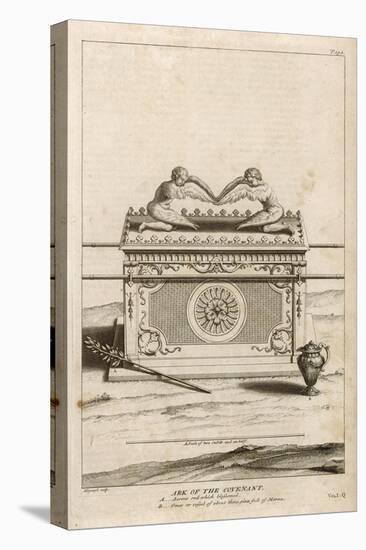 Ceremonial Objects: The Ark of the Covenant Containing the Tables of the Law-F. Van Bleyswyck-Stretched Canvas