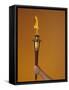 Ceremonial Olympic Style Torch-null-Framed Stretched Canvas