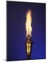 Ceremonial Olympic Style Torch-null-Mounted Photographic Print