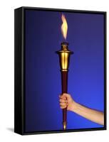 Ceremonial Torch-Paul Sutton-Framed Stretched Canvas