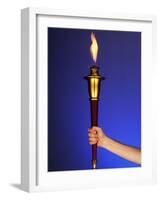 Ceremonial Torch-Paul Sutton-Framed Photographic Print