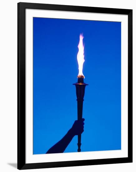 Ceremonial Torch-Paul Sutton-Framed Photographic Print