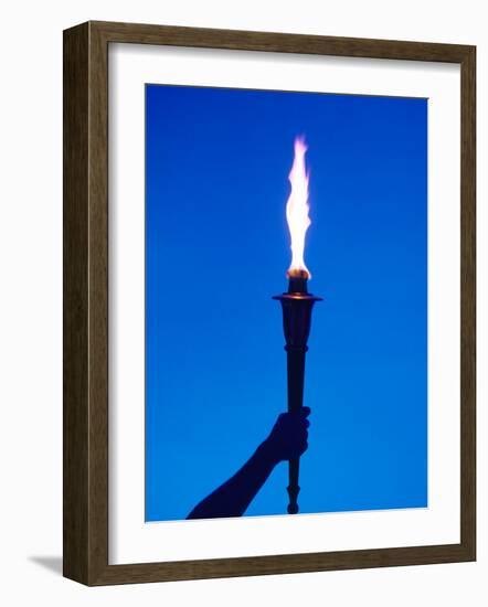 Ceremonial Torch-Paul Sutton-Framed Photographic Print