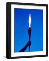 Ceremonial Torch-Paul Sutton-Framed Photographic Print