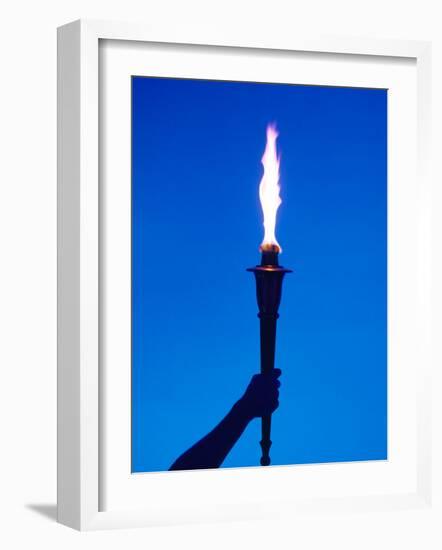 Ceremonial Torch-Paul Sutton-Framed Photographic Print