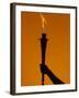 Ceremonial Torch-Paul Sutton-Framed Photographic Print