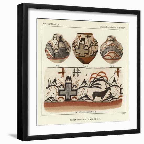 Ceremonial Water Vases - Sia-null-Framed Giclee Print