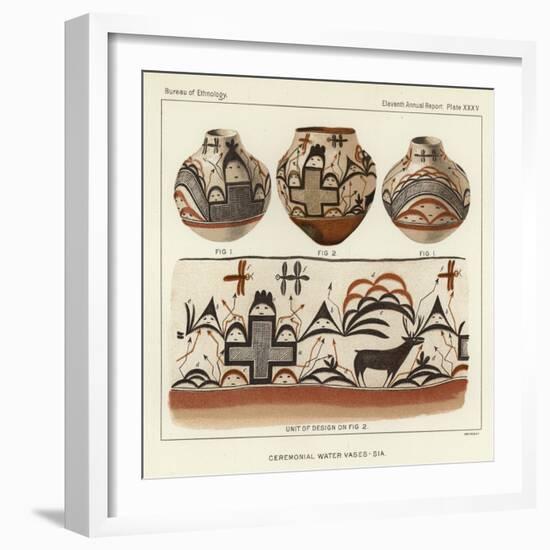 Ceremonial Water Vases - Sia-null-Framed Giclee Print