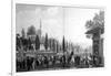 Ceremonie D'Une Noce Turque, from 'Voyage Pittoresque De Constantinople Et Des Rives Du…-Anton Ignaz Melling-Framed Giclee Print