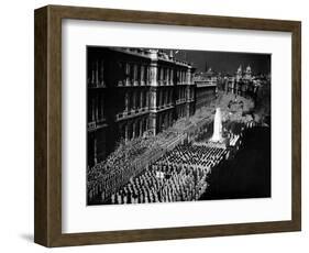 Ceremony at London Cenotaph-null-Framed Photographic Print